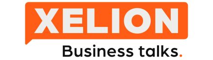 Xelion Logo Orange +payoff RGB